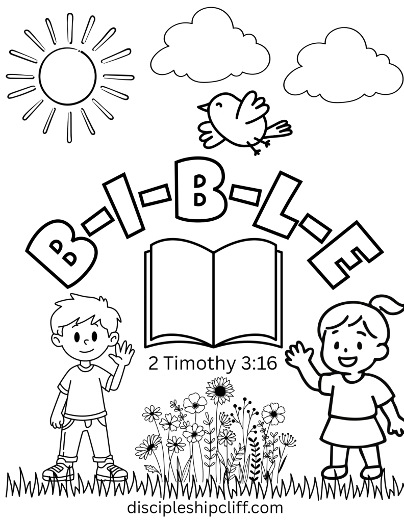 Free Bible Coloring Pages for Kids